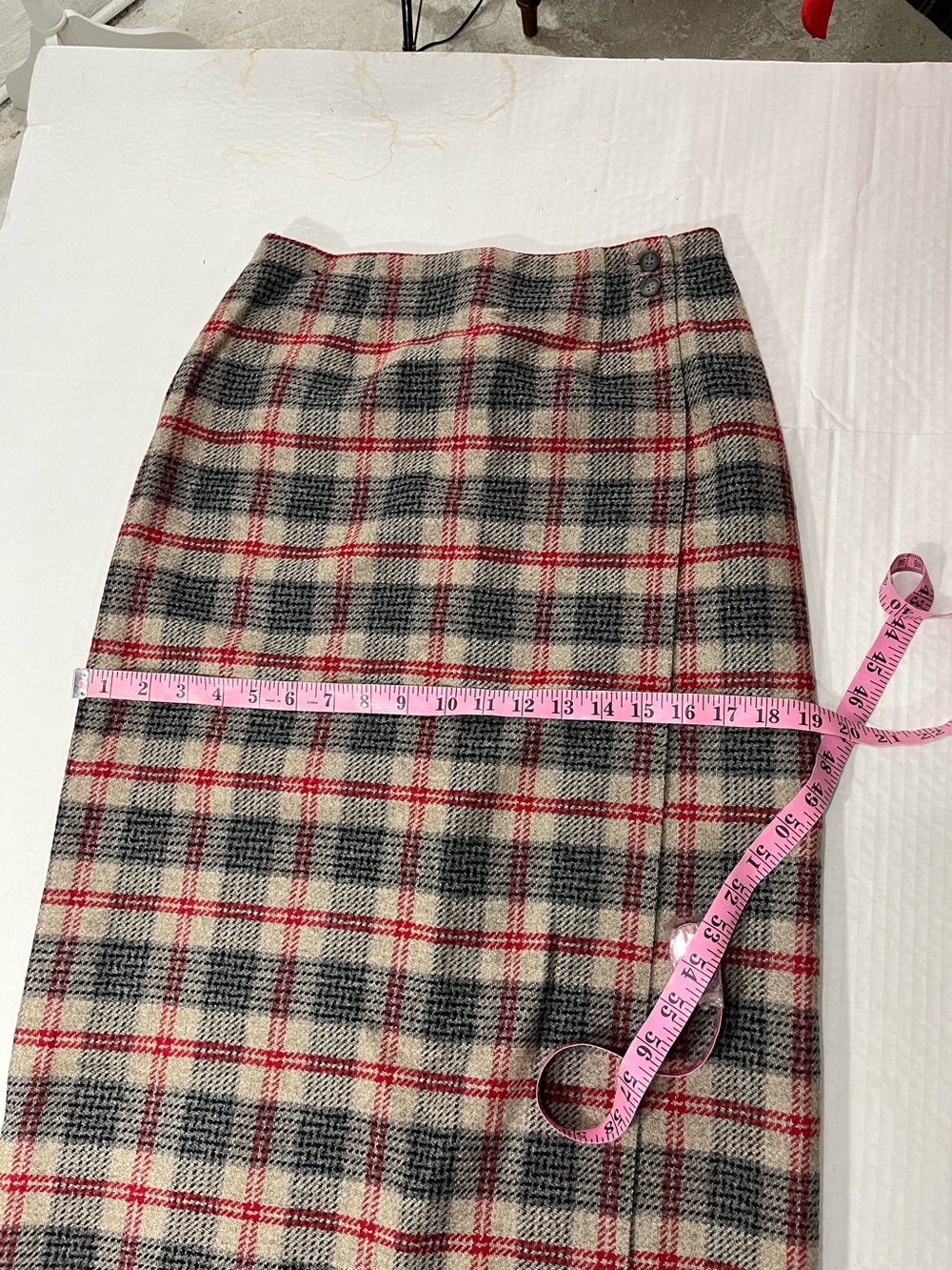 VINTAGE TALBOTS WRAP SKIRT - Picture 5 of 15